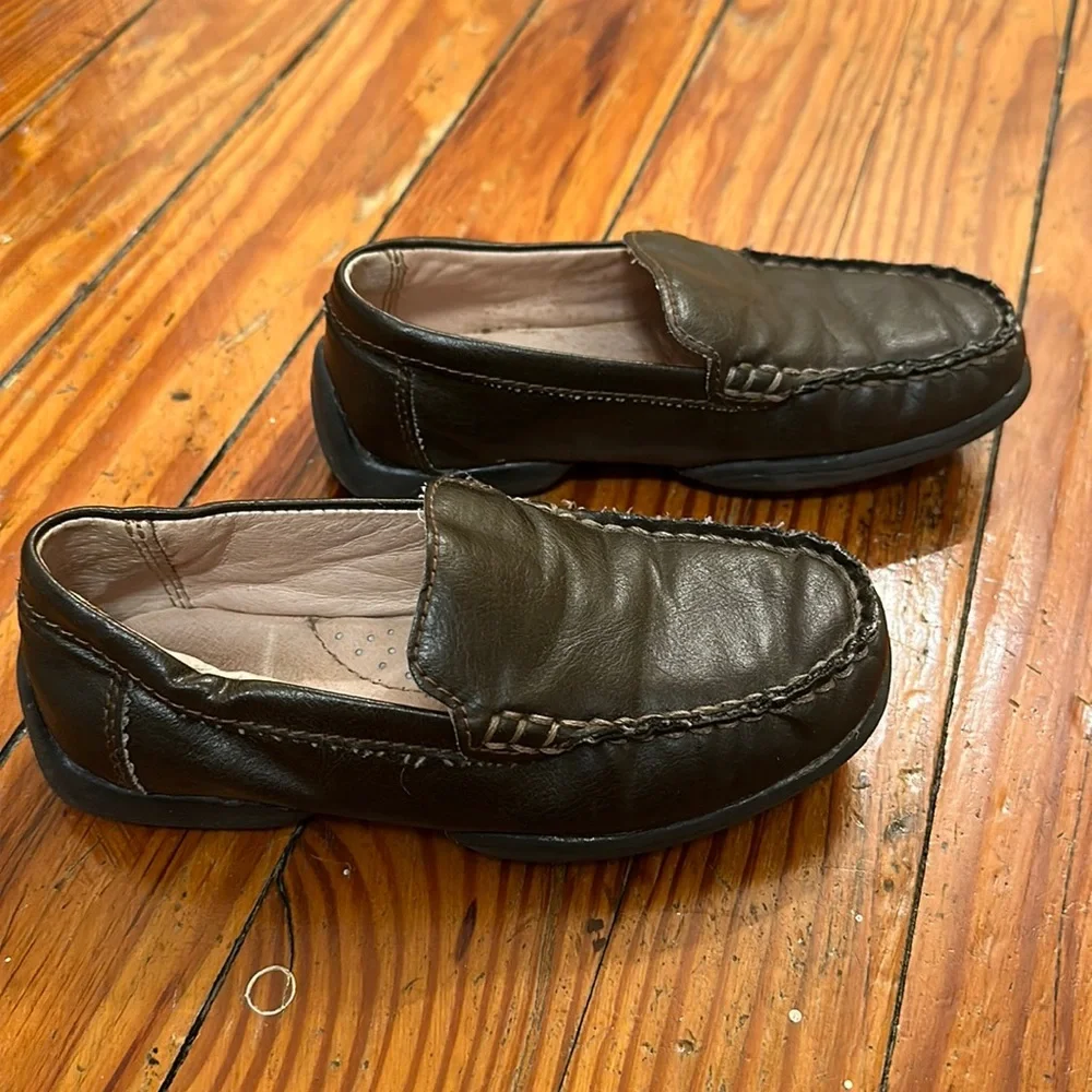 Nordstrom Brown Leather Loafers